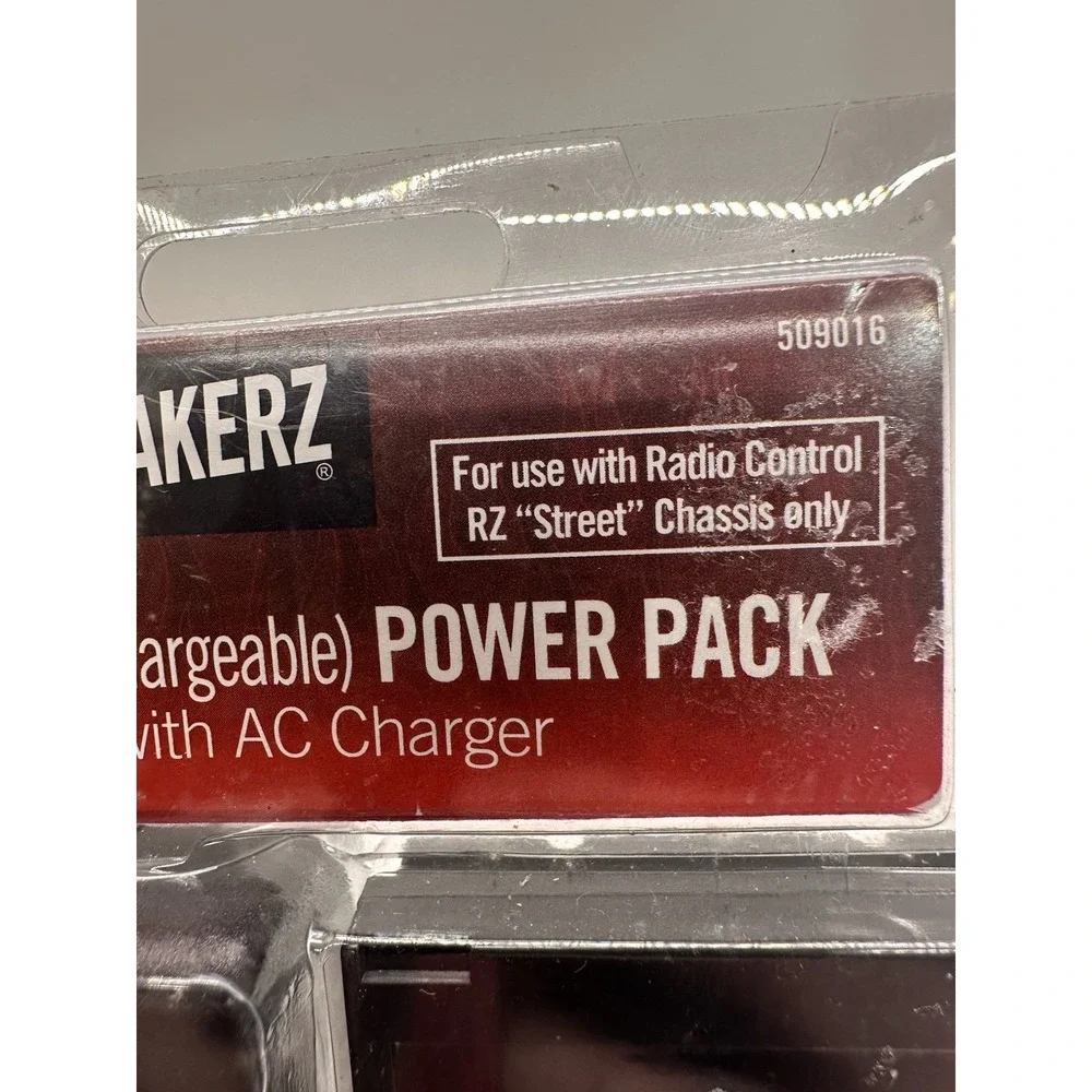 RideMakerz 4.8V Rechargeable Power Pack AC‎ Charger RC RZ Street Chassis